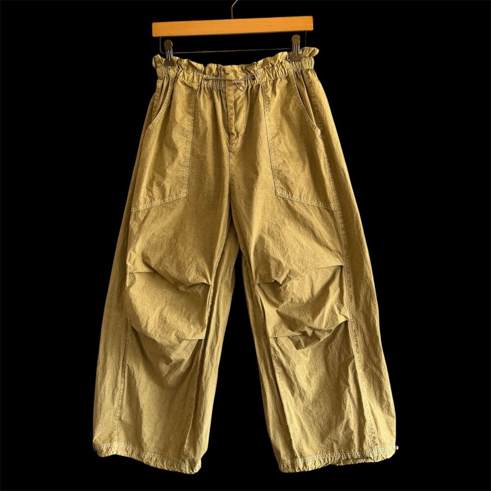 Urban Outfitters Baggy Balloon Pants Size S Sloan Nylon Y2K Streetwear Wide Leg